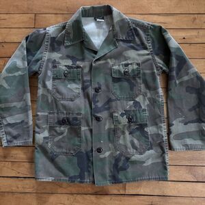 Vintage 1980s Madewell Kids Military Camo Jacket Size 16 XL  Fits Women Sz Xs/s